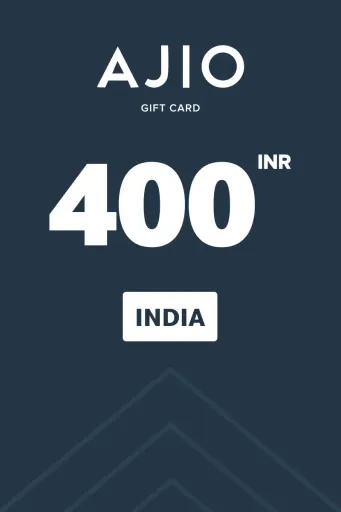Product Image - AJIO 400 INR Gift Card (India) - Digital Key