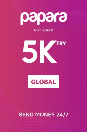 Rewarble Papara Top Up 5000 TRY Gift Card (Global) - Rewarble - Digital Key
