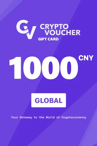 Crypto Voucher 1000 CNY Gift Card (Global) - Digital Key