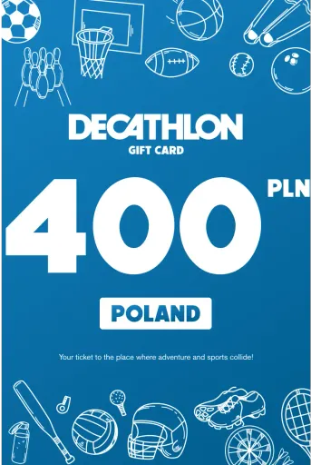 Decathlon 400 PLN Gift Card (Poland) - Digital Key