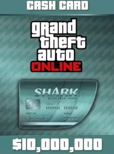 Product Image - Grand Theft Auto Online Megalodon Shark Cash Card $10000000 (Global) (Xbox One) - Xbox Live - Digital Key