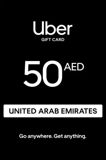 Uber 50 AED Gift Card (United Arab Emirates) - Digital Key