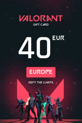 Valorant 40 EUR Gift Card (Europe) - Digital Key
