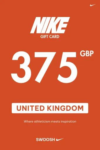 Nike 375 GBP Gift Card (United Kingdom) - Digital Key