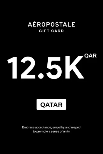 Aeropostale 12500 QAR Gift Card (Qatar) - Digital Key