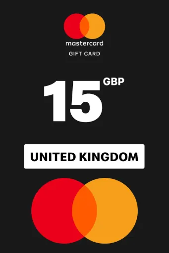 Prepaid Virtual Mastercard 15 GBP Gift Card (United Kingdom) - Digital Key