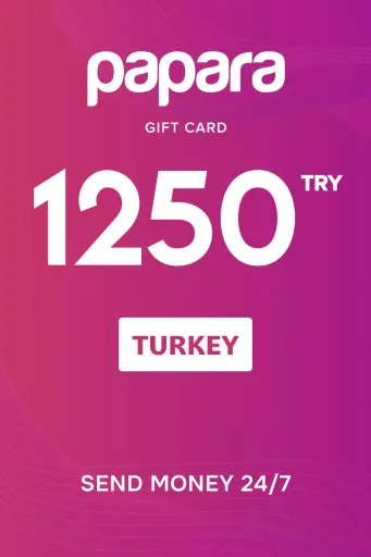 Rewarble Papara Top Up 1250 TRY Gift Card (Turkey) - Rewarble - Digital Key