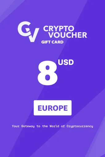 Crypto Voucher (USDC) 8 USD Gift Card (Europe) - Digital Key