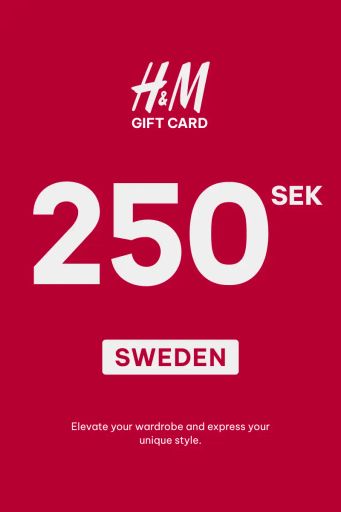 H&M 250 SEK Gift Card (Sweden) - Digital Key