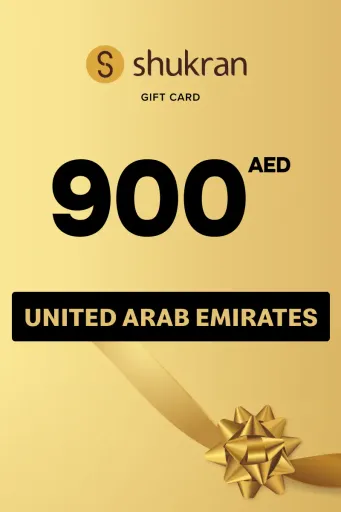 Shukran 900 AED Gift Card (United Arab Emirates) - Digital Key