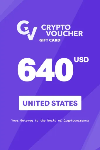 Crypto Voucher (SOLANA) 640 USD Gift Card (United States) - Digital Key
