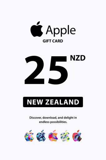 Apple 25 NZD Gift Card (New Zealand) - Digital Key
