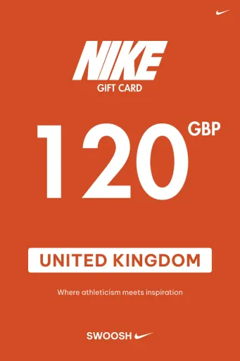 Nike 120 GBP Gift Card (United Kingdom) - Digital Key
