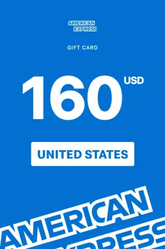 American Express 160 USD Gift Card (United States) - Digital Key