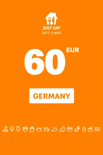 Lieferando (Just Eat) 60 EUR Gift Card (Germany) - Digital Key