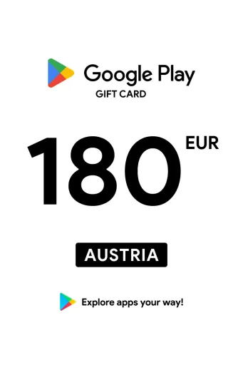 Google Play 180 EUR Gift Card (Austria) - Digital Key