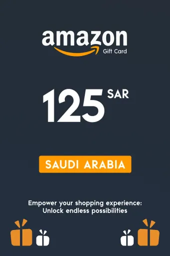 Amazon 125 SAR Gift Card (Saudi Arabia) - Digital Key