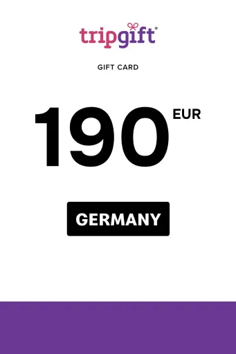 TripGift 190 EUR Gift Card (Germany) - Digital Key