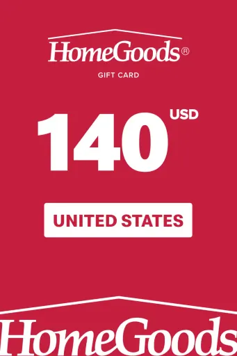 Homegoods 140 USD Gift Card (United States) - Digital Key