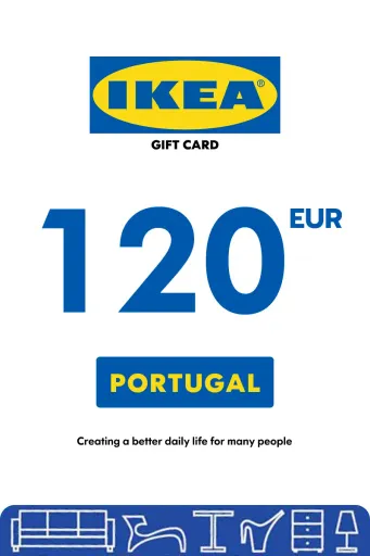 IKEA 120 EUR Gift Card (Portugal) - Digital Key