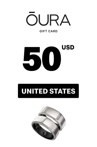 Oura Ring 50 USD Gift Card (United States) - Digital Key