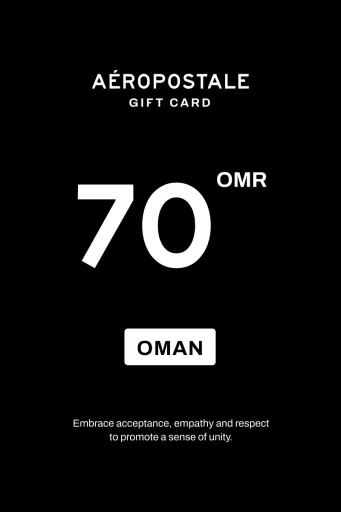 Aeropostale 70 OMR Gift Card (Oman) - Digital Key