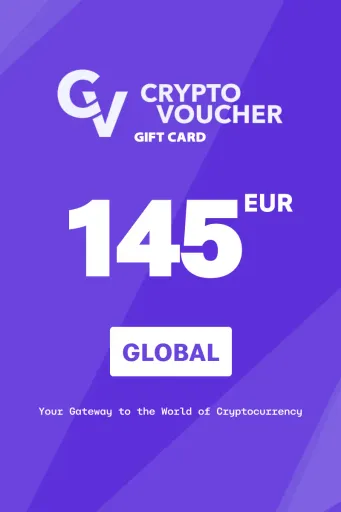 Crypto Voucher (BTC) 145 EUR Gift Card (Global) - Digital Key
