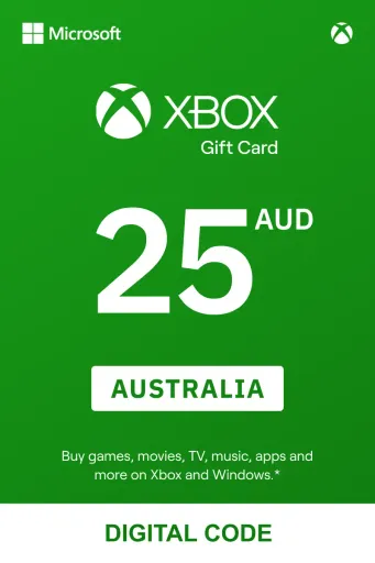 Xbox 25 AUD Gift Card (Australia) - Digital Key