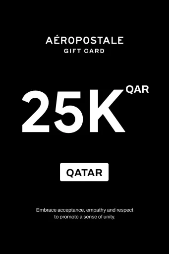 Aeropostale 25000 QAR Gift Card (Qatar) - Digital Key