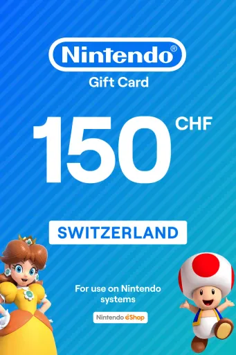 Nintendo eShop 150 CHF Gift Card (Switzerland) - Digital Key