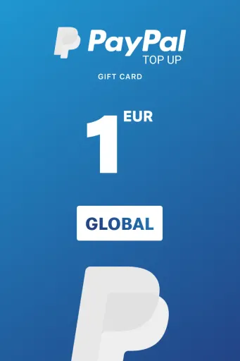 PayPal Instant Top Up 1 EUR Gift Card (Global) - Digital Key