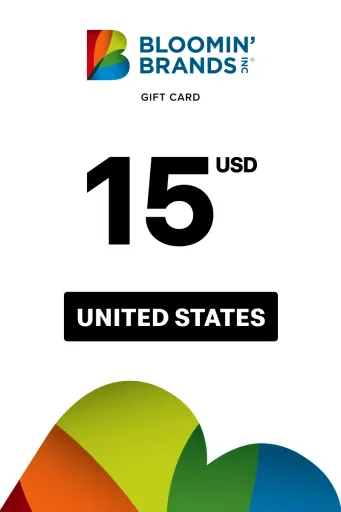 Bloomin' Brands 15 USD Gift Card (United States) - Digital Key