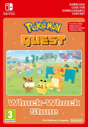 Product Image - Pokemon Quest Whack-Whack Stone DLC (Europe) (Nintendo Switch) - Nintendo - Digital Key