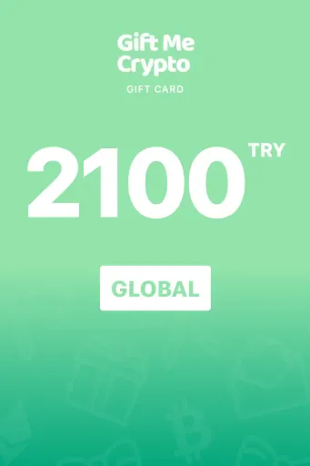Gift Me Crypto 2100 TRY Gift Card (Global) - Digital Key