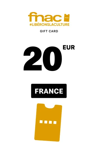 FNAC 20 EUR Gift Card (France) - Digital Key