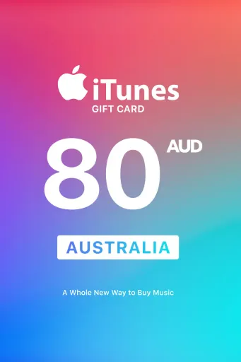Apple iTunes 80 AUD Gift Card (Australia) - Digital Key