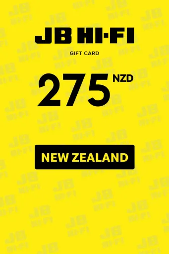 JB HI-FI 275 NZD Gift Card (New Zealand) - Digital Key