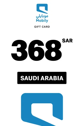 Mobily Card 368 SAR Gift Card (Saudi Arabia) - Digital Key