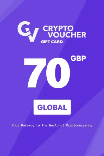 Crypto Voucher 70 GBP Gift Card (Global) - Digital Key