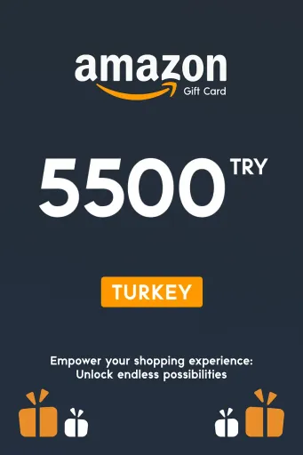 Amazon 5500 TRY Gift Card (Turkey) - Digital Key