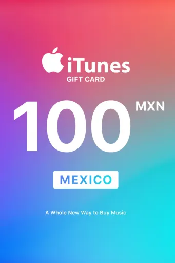 Apple iTunes 100 MXN Gift Card (Mexico) - Digital Key