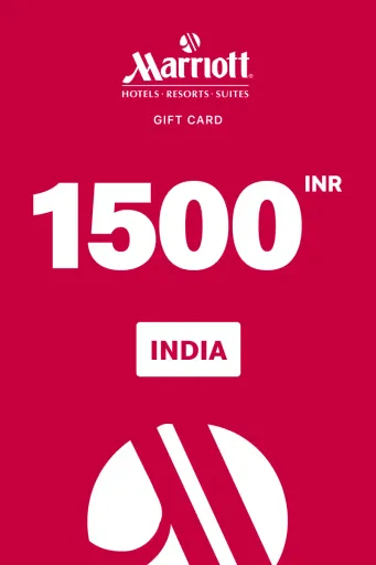 Product Image - Marriott Hotels 1500 INR Gift Card (India) - Digital Key