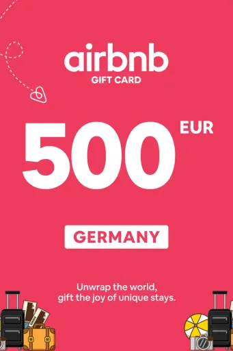 Airbnb 500 EUR Gift Card (Germany) - Digital Key