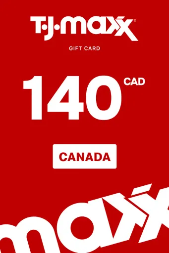 TJX 140 CAD Gift Card (Canada) - Digital Key