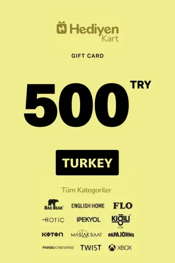 Hediyen Kart -All Access 500 TRY Gift Card (Turkey) - Digital Key