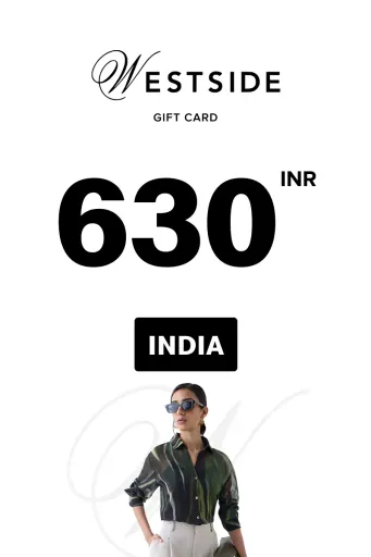 Westside 630 INR Gift Card (India) - Digital Key