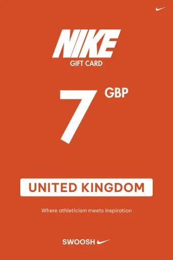 Nike 7 GBP Gift Card (United Kingdom) - Digital Key