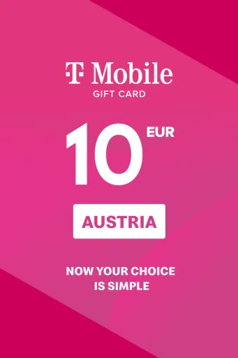 T-Mobile 10 EUR Gift Card (Austria) - Digital Key