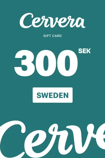 Cervera 300 SEK Gift Card (Sweden) - Digital Key