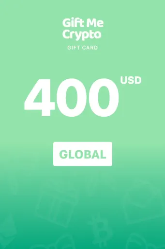 Gift Me Crypto (ETH) 400 USD Gift Card (Global) - Digital Key